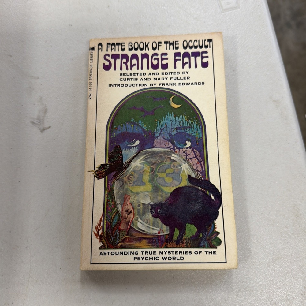 Strange Fate A Fate Book Of The Occult Curtis Mary Fuller Frank Edwards Book